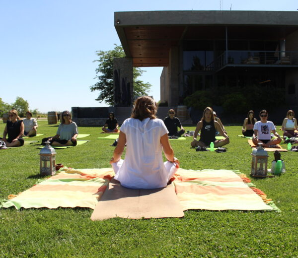 Yoga por los caminos del vino- Penedo Borges