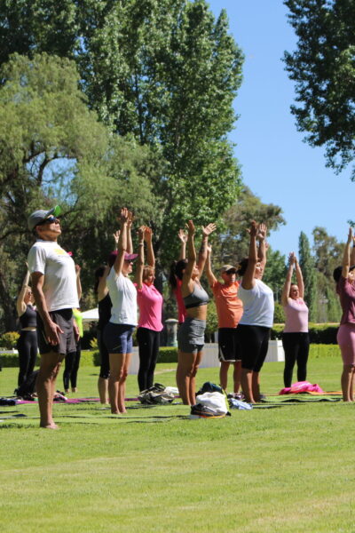 Yoga por los caminos del vino – Bodega Chandon