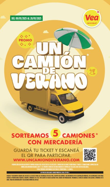 Catálogo Oferta :: OFERTA PROMO CAMIÓN DE VERANO