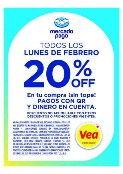 Catálogo Oferta :: MERCADO PAGO: TODOS LOS LUNES DE FEBRERO