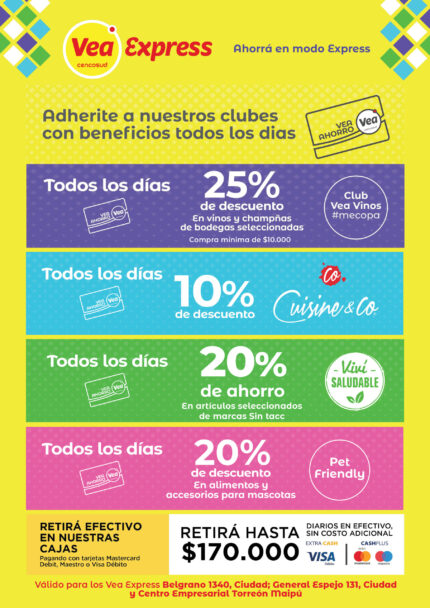 Catálogo Oferta :: VOLANTE VEA EXPRESS CLUBES