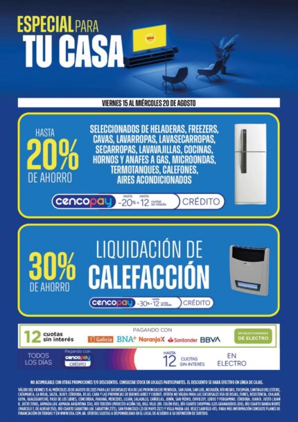Catálogo Oferta :: VOLANTE ESPECIAL PARA TU CASA HASTA 20.08