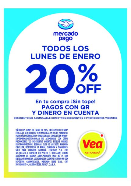 Catálogo Oferta :: MERCADO PAGO: TODOS LOS LUNES DE ENERO