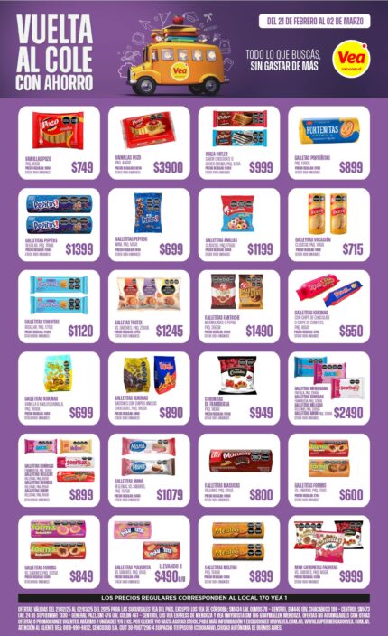 Catálogo Oferta :: Folleto Vuelta al Cole food